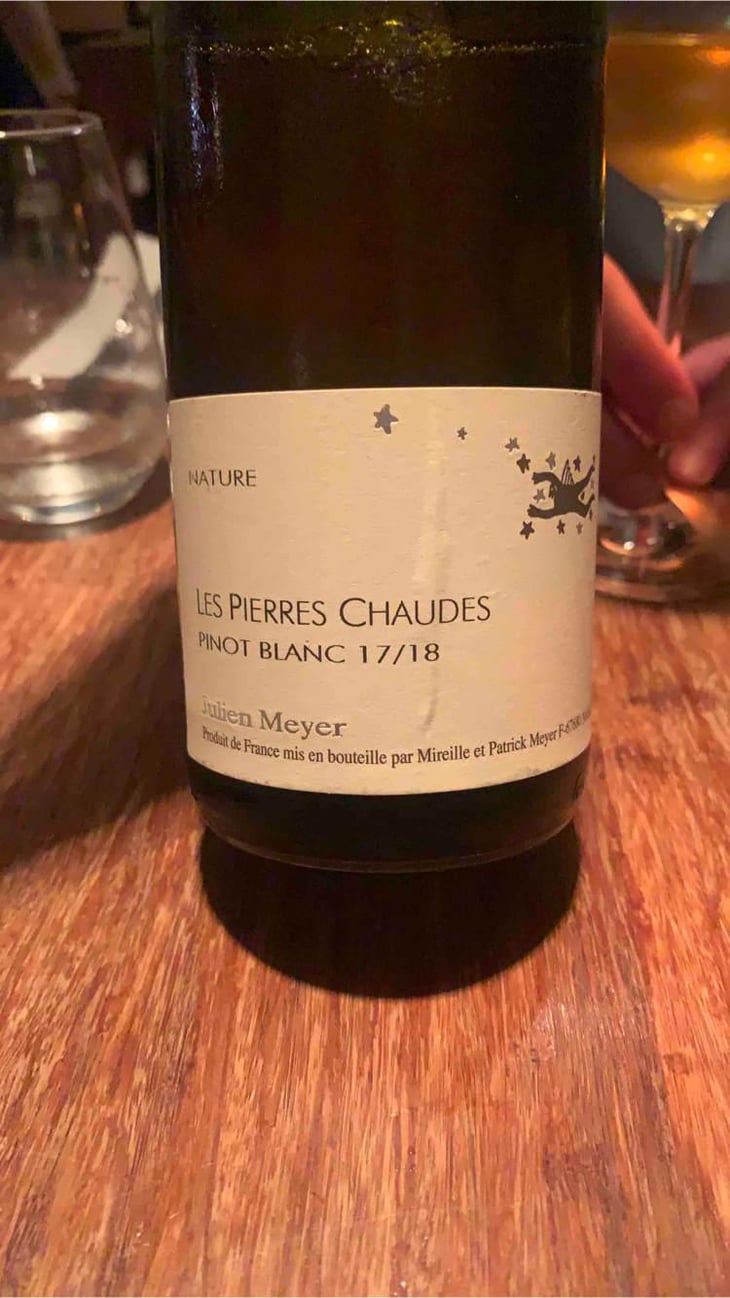 Les Pierres Chaudes Pinot Blanc - Domaine Julien Meyer - Patrick Meyer 