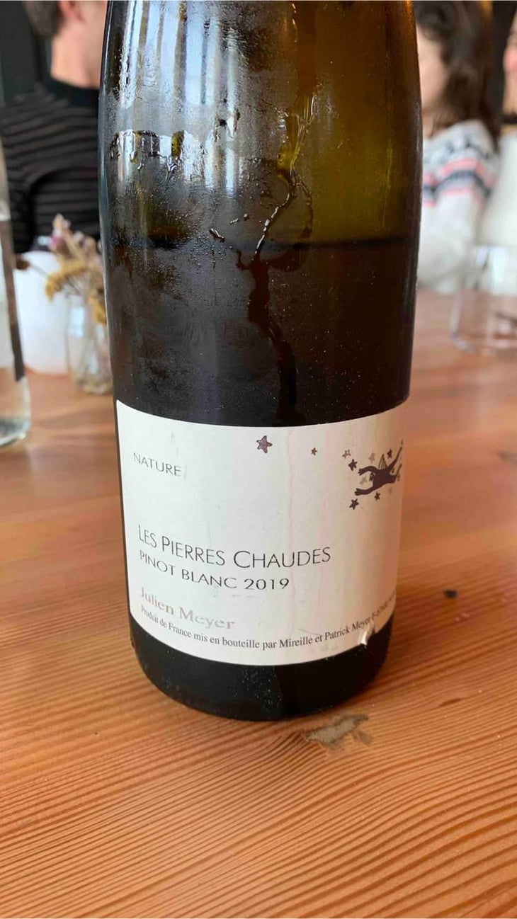 Les Pierres Chaudes Pinot Blanc - Domaine Julien Meyer - Patrick Meyer 