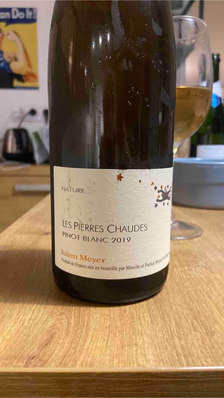 Les Pierres Chaudes Pinot Blanc - Domaine Julien Meyer - Patrick Meyer 