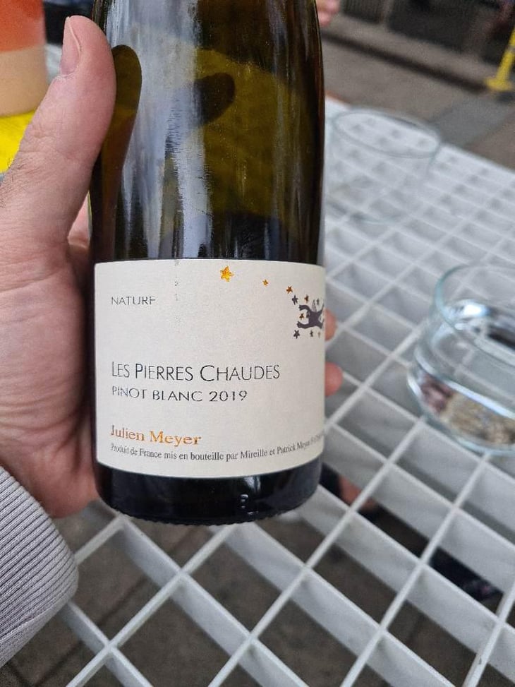 Les Pierres Chaudes Pinot Blanc - Domaine Julien Meyer - Patrick Meyer 
