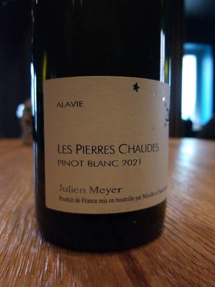 Les Pierres Chaudes Pinot Blanc - Domaine Julien Meyer - Patrick Meyer 