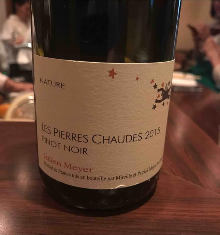 Les Pierres Chaudes Pinot Noir - Domaine Julien Meyer - Patrick Meyer 