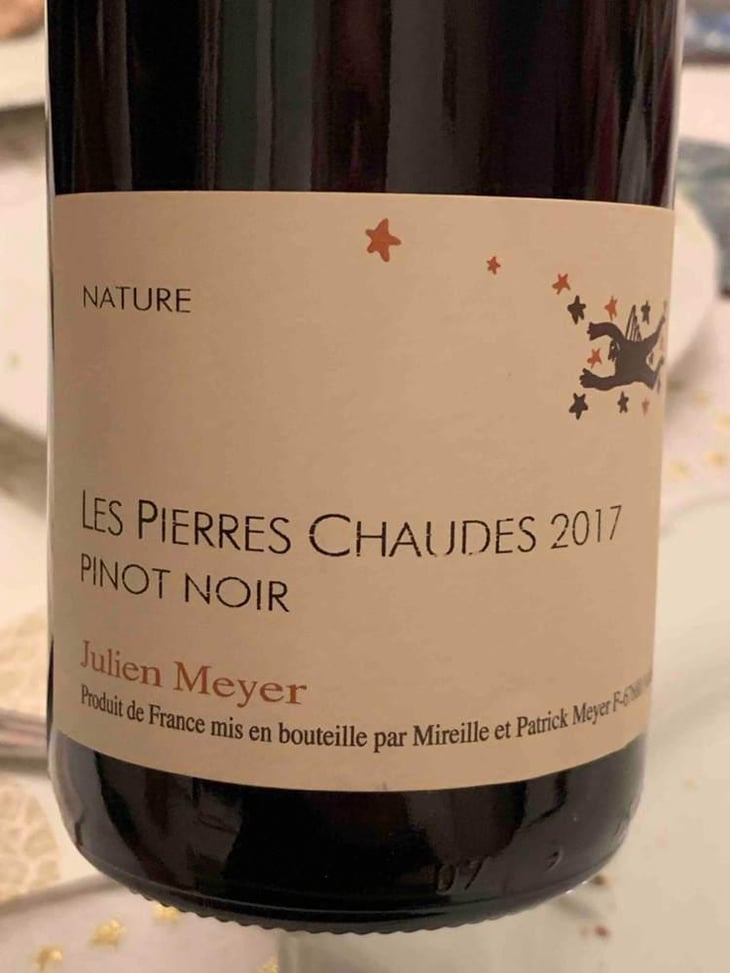 Les Pierres Chaudes Pinot Noir - Domaine Julien Meyer - Patrick Meyer 