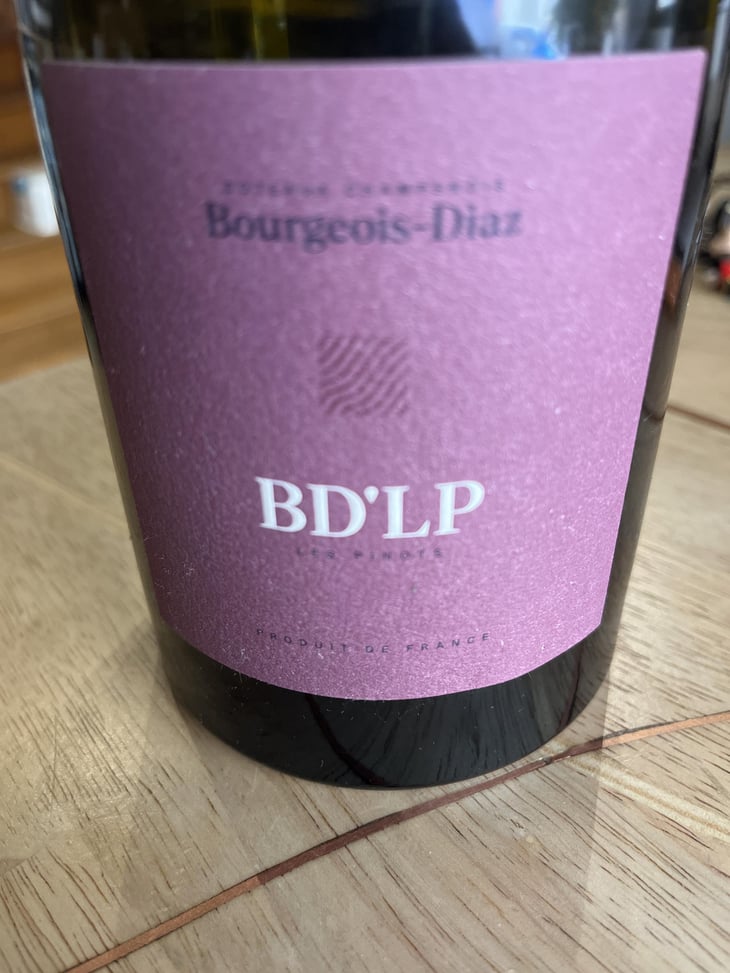 BD'LP - Champagne Bourgeois-Diaz - Jérôme & Charlotte Bourgeois 