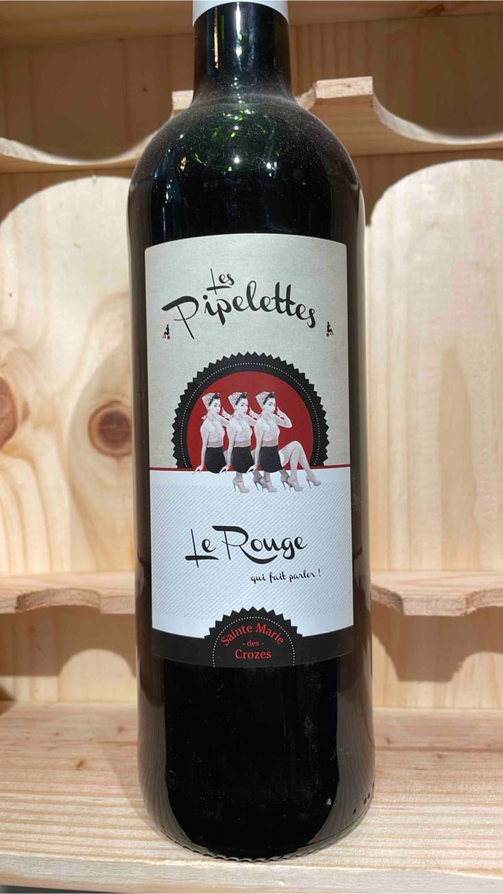 Les Pipellettes Rouge - Sainte Marie des Crozes - Bernard & Christelle Alias 