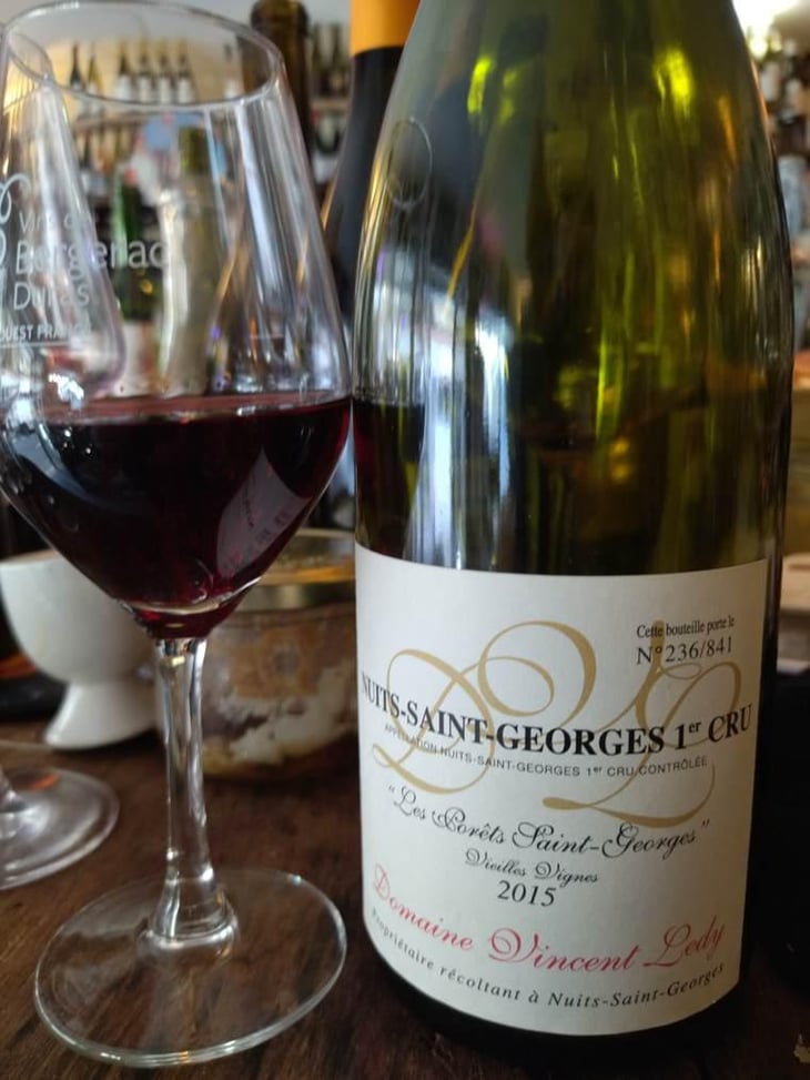 les Porêts Saint Georges - Vincent Ledy - Domaine Vincent Ledy -2015