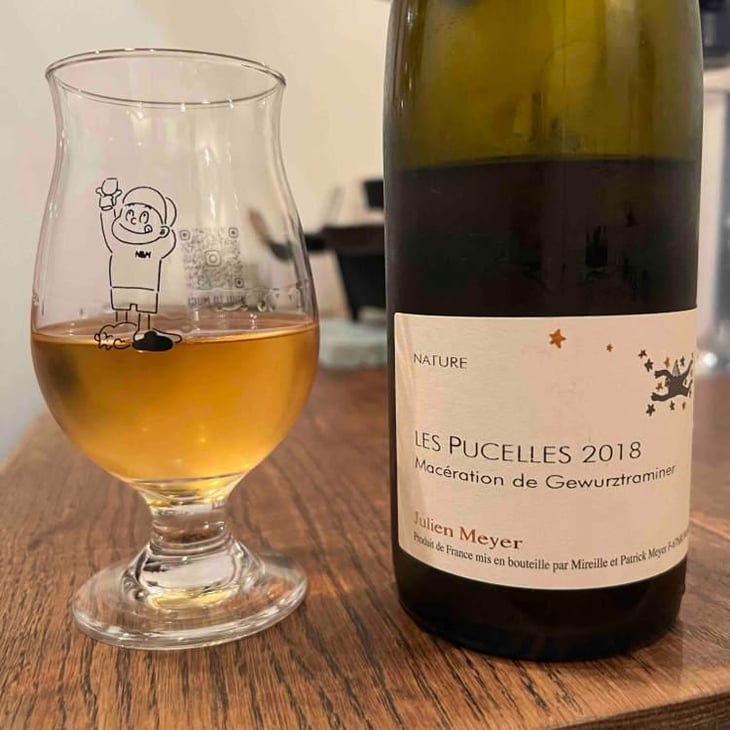 Les Pucelles Macération de Gewürztraminer - Domaine Julien Meyer - Patrick Meyer -2019