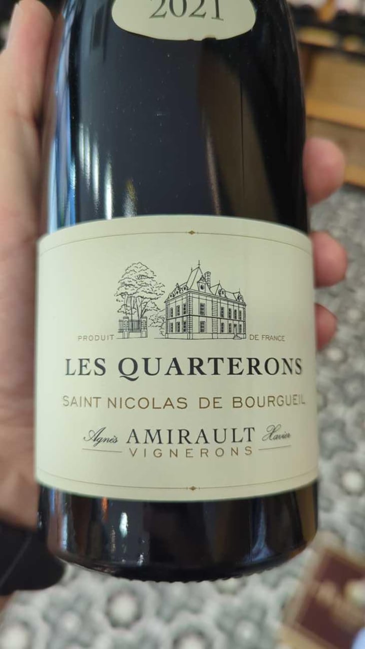 Les Quarterons Rouge - Domaine Amirault - Agnès & Xavier Amirault 