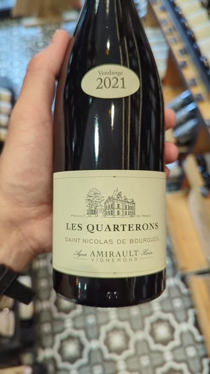 Les Quarterons Rouge - Domaine Amirault - Agnès & Xavier Amirault 