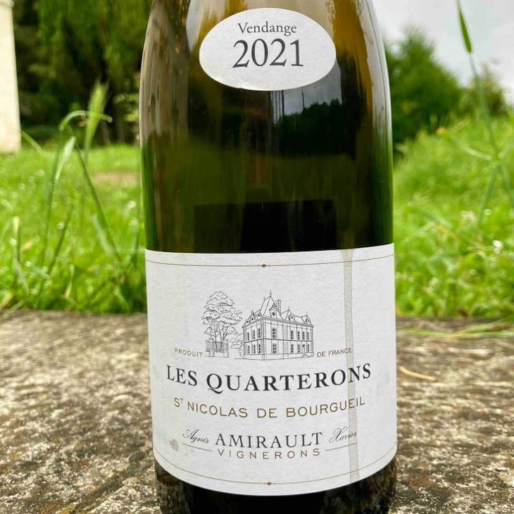 Les Quarterons Rouge - Domaine Amirault - Agnès & Xavier Amirault 