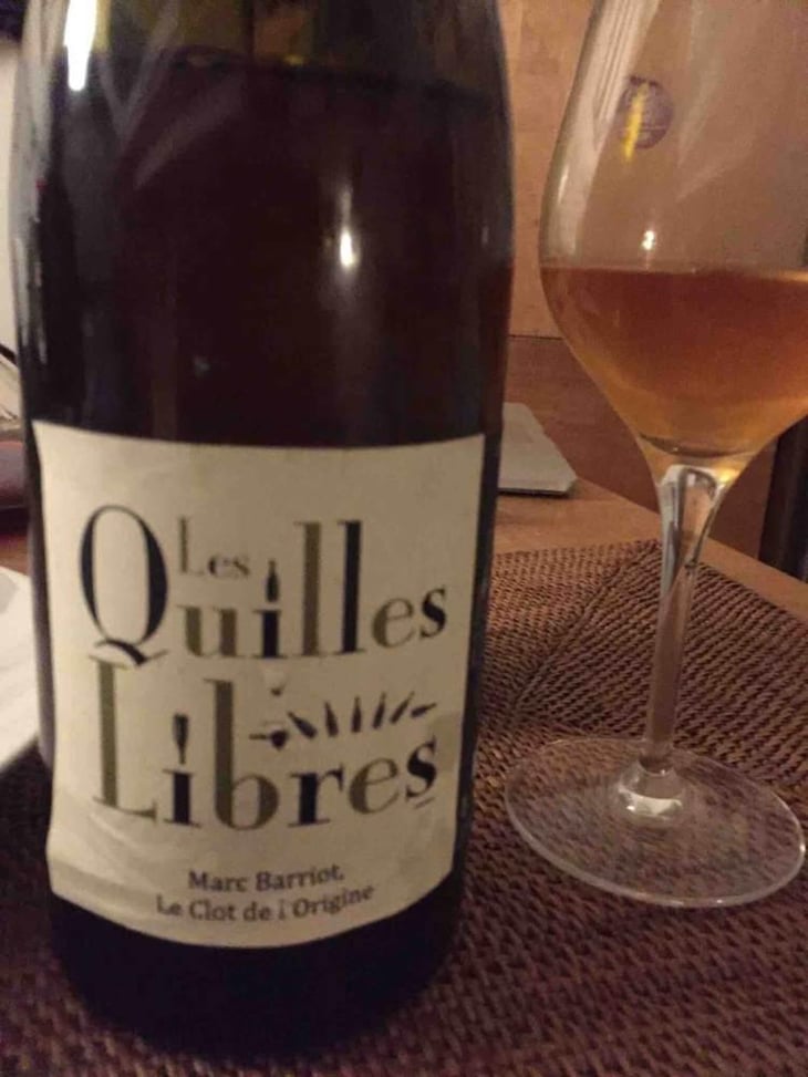 Les Quilles Libres (blanc) - Clot de l'Origine - Marc & Caroline Barriot 