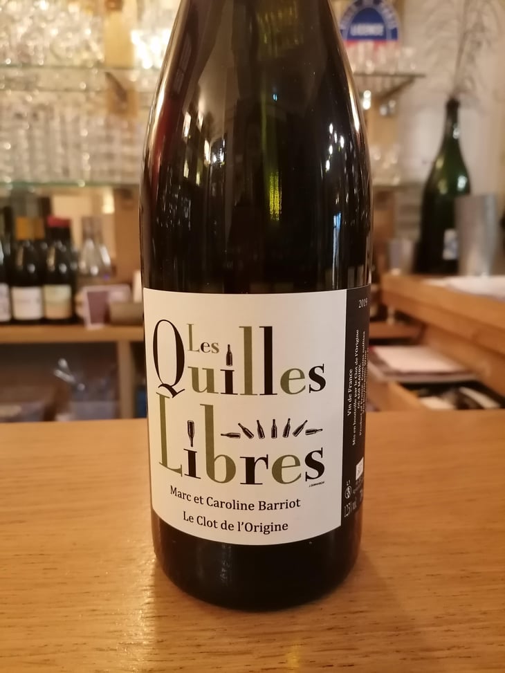 Les Quilles Libres (blanc) - Clot de l'Origine - Marc & Caroline Barriot 