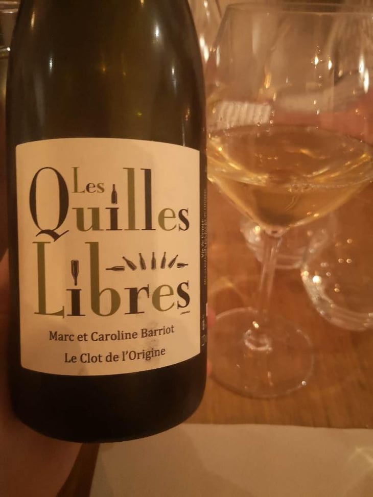 Les Quilles Libres (blanc) - Clot de l'Origine - Marc & Caroline Barriot 