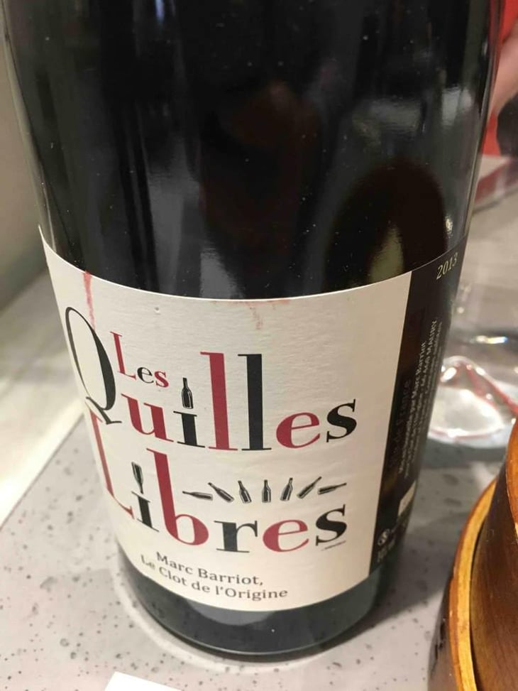 Les Quilles Libres Rouge - Clot de l'Origine - Marc & Caroline Barriot 
