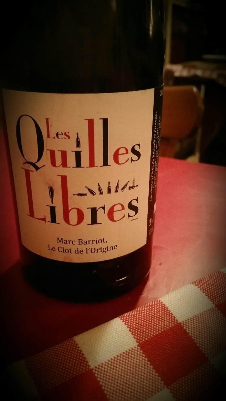 Les Quilles Libres Rouge - Clot de l'Origine - Marc & Caroline Barriot 