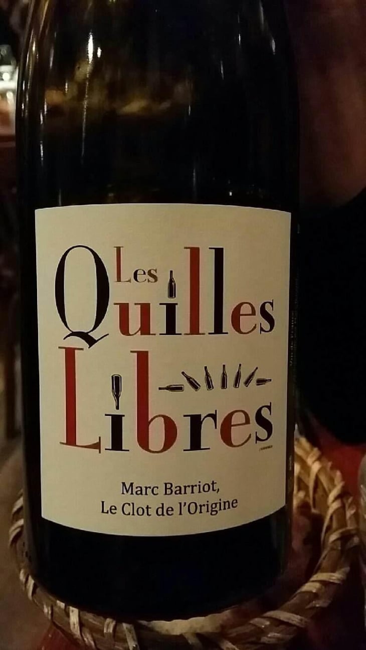 Les Quilles Libres Rouge - Clot de l'Origine - Marc & Caroline Barriot 
