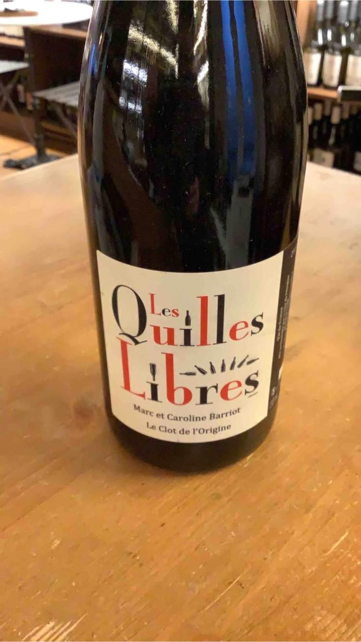 Les Quilles Libres Rouge - Clot de l'Origine - Marc & Caroline Barriot 