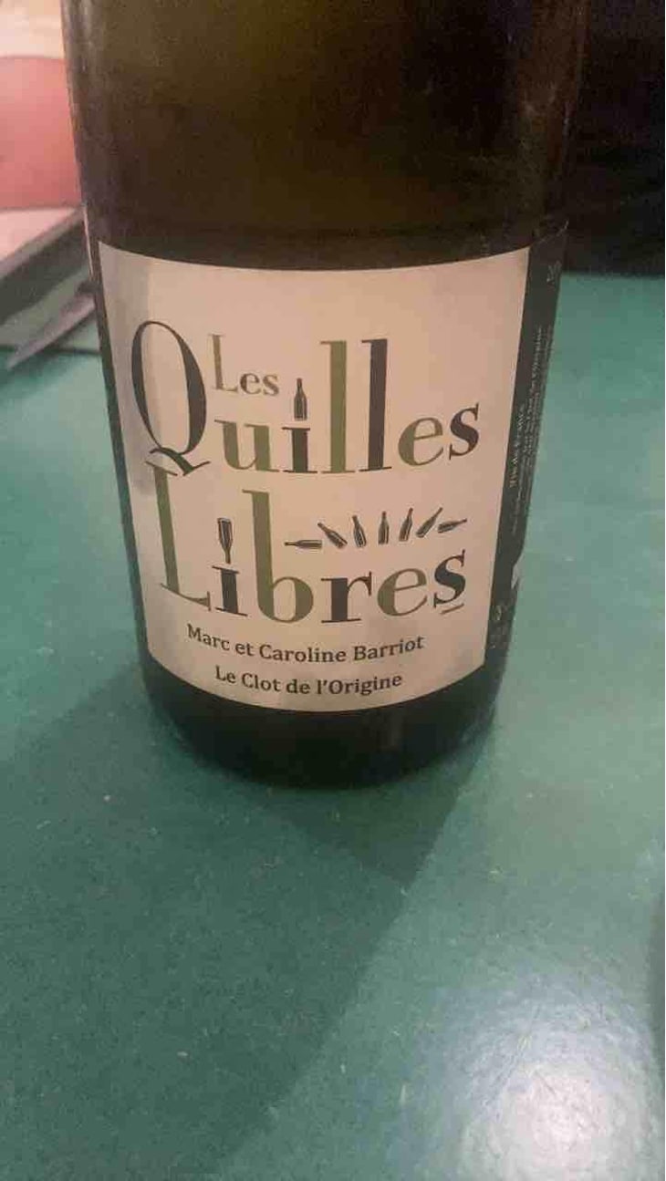 Les Quilles Libres Rouge - Clot de l'Origine - Marc & Caroline Barriot 
