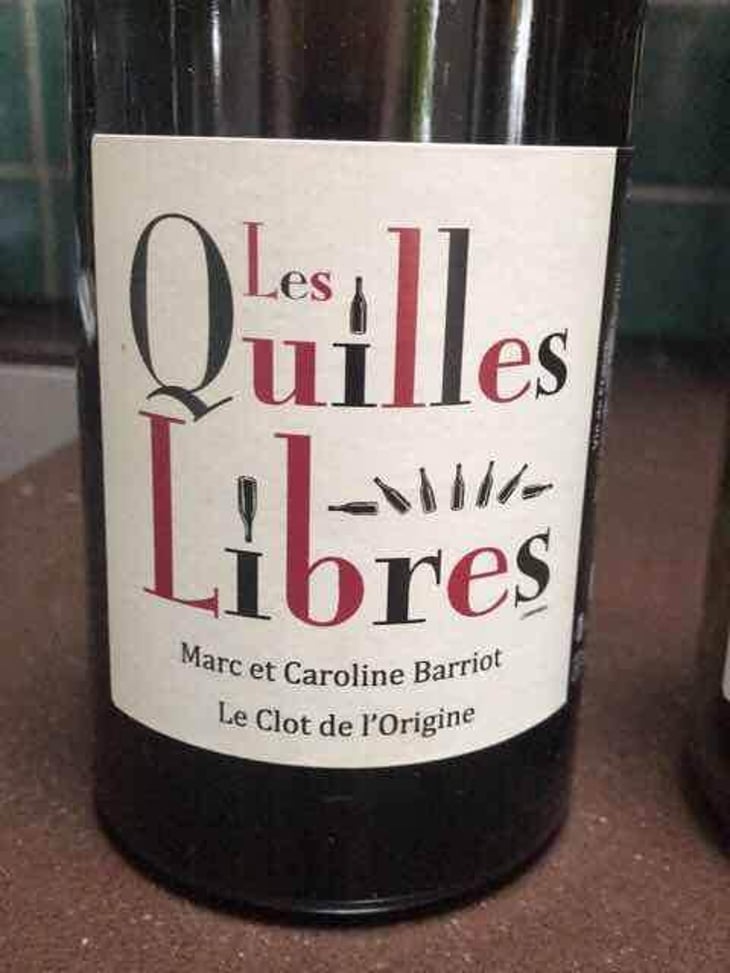 Les Quilles Libres Rouge - Clot de l'Origine - Marc & Caroline Barriot 