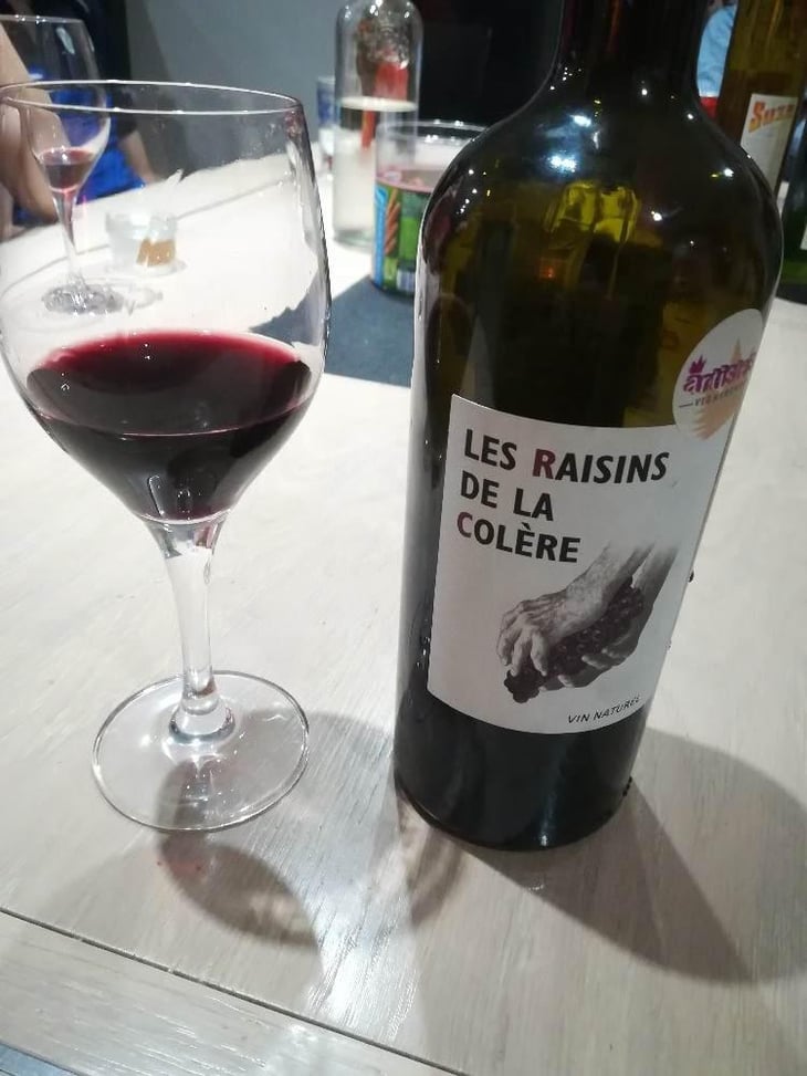 Les Raisins De La Colère - Château Aurore - Jean Pierre Derouet 