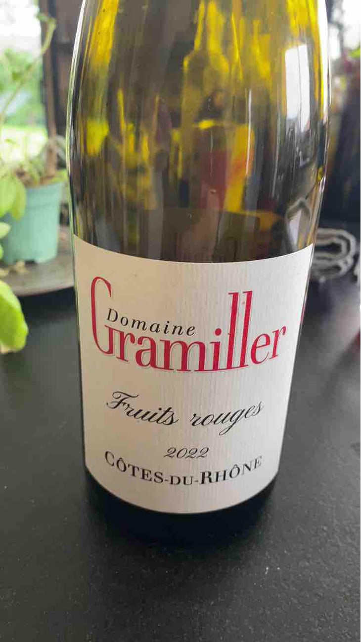 Les Ramières - Domaine Gramiller - Frédéric Julien 