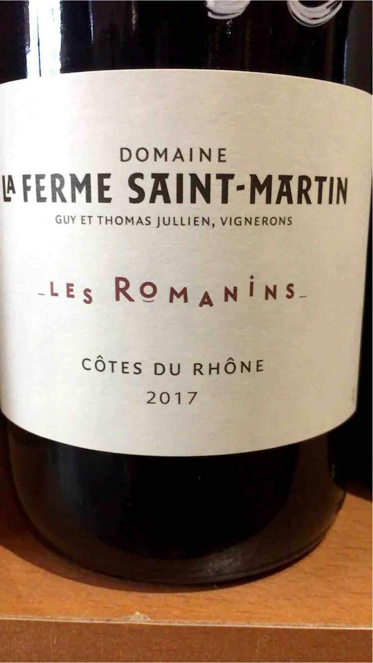 Les Romanins - La Ferme Saint-Martin - Les Vins de Thomas - Sophie & Thomas Jullien 