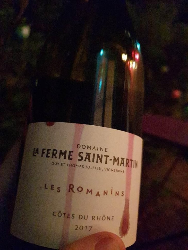 Les Romanins - La Ferme Saint-Martin - Les Vins de Thomas - Sophie & Thomas Jullien 
