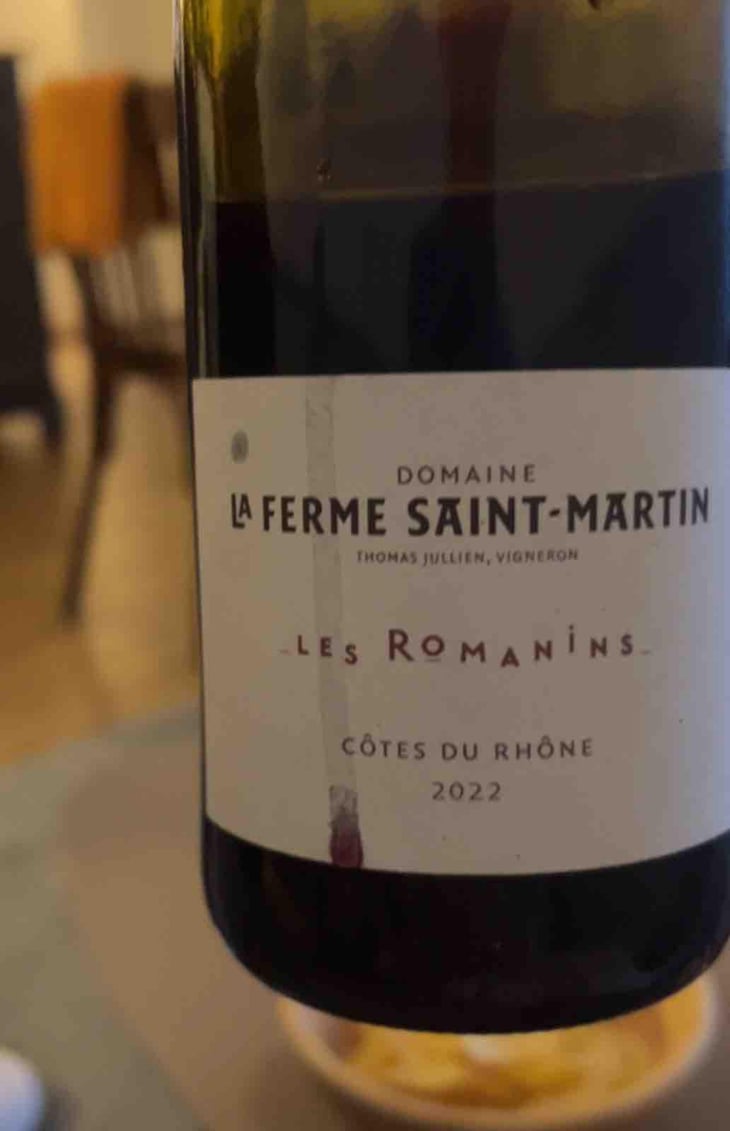 Les Romanins - La Ferme Saint-Martin - Les Vins de Thomas - Sophie & Thomas Jullien 