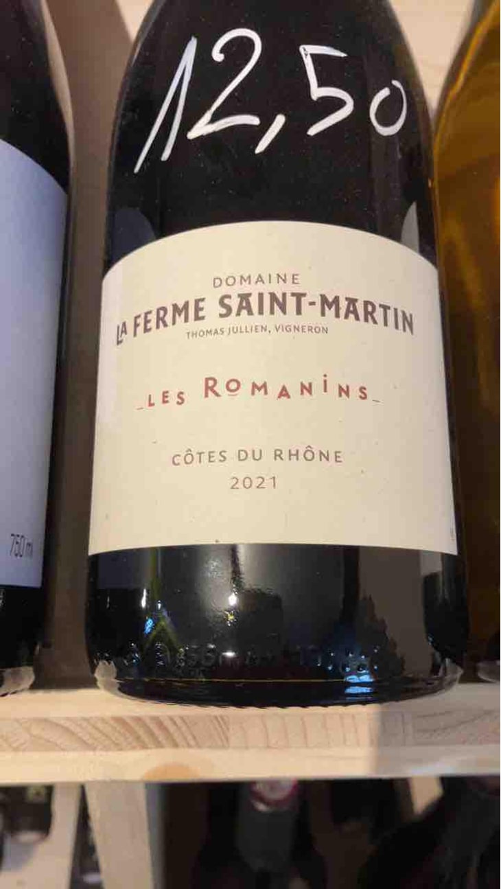 Les Romanins - La Ferme Saint-Martin - Les Vins de Thomas - Sophie & Thomas Jullien 