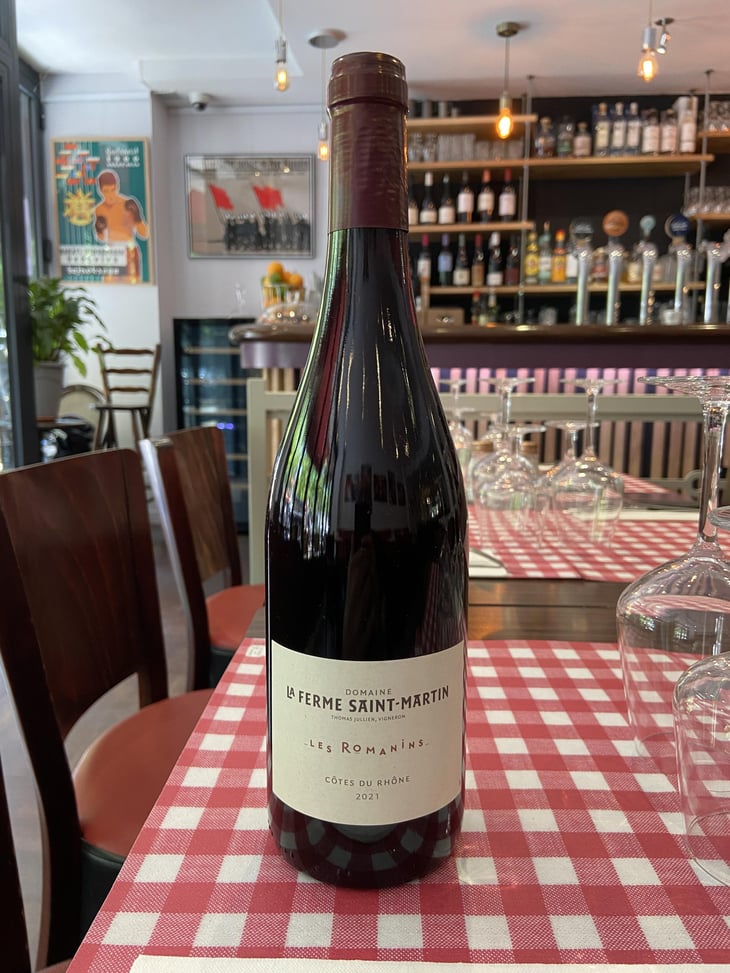 Les Romanins - La Ferme Saint-Martin - Les Vins de Thomas - Sophie & Thomas Jullien 