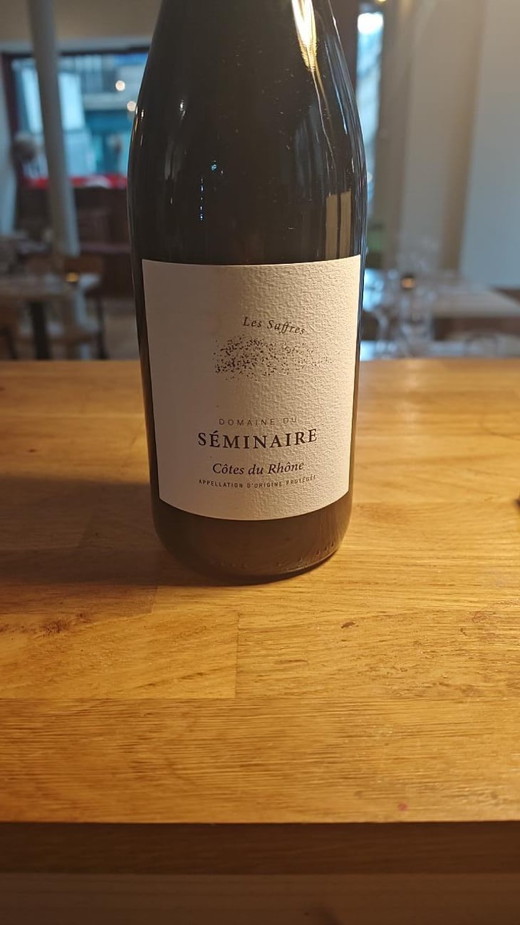 Les Saffres - Domaine Du Séminaire - Hervé Pouizin & Mathilde Mure 