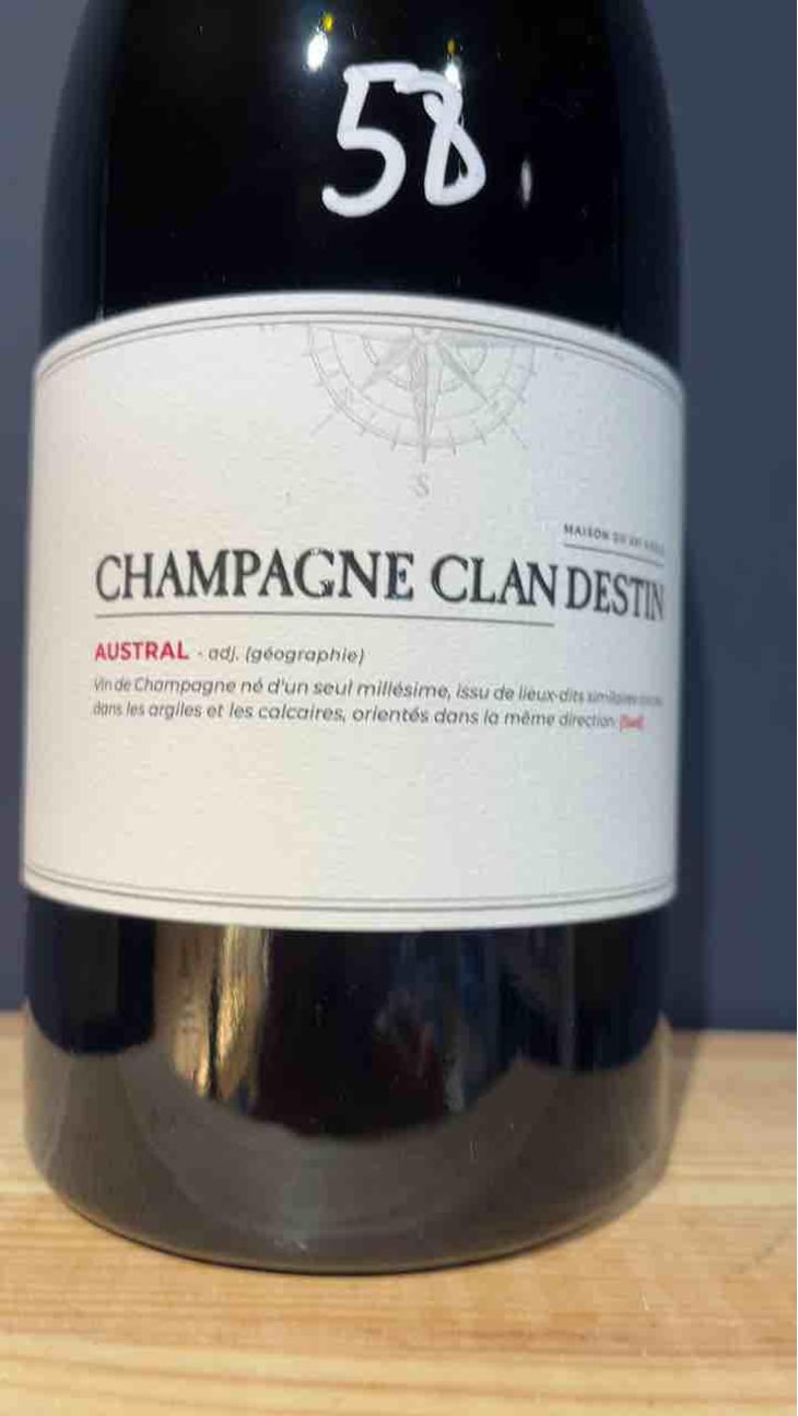 Les Semblables (Austral) - Champagne Clandestin - Benoît Doussot 