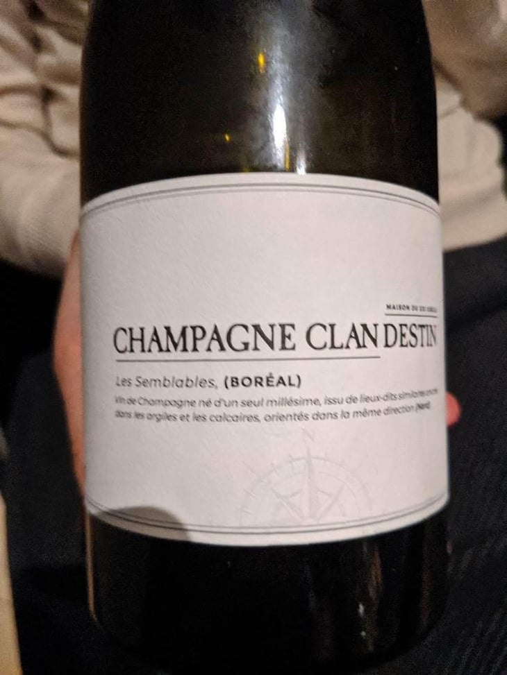 Boréal - Champagne Clandestin - Benoît Doussot -2020