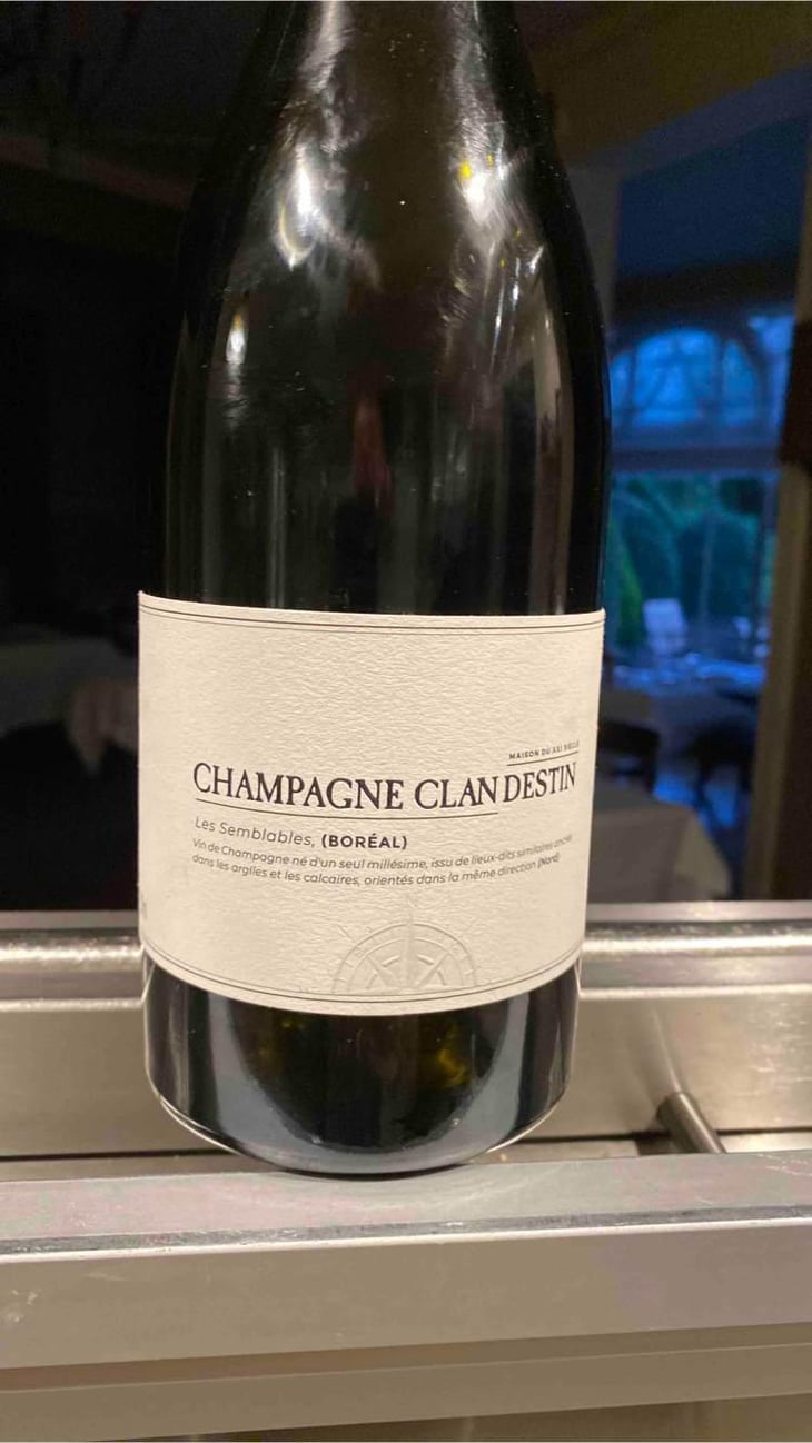 Boréal - Champagne Clandestin - Benoît Doussot -2020
