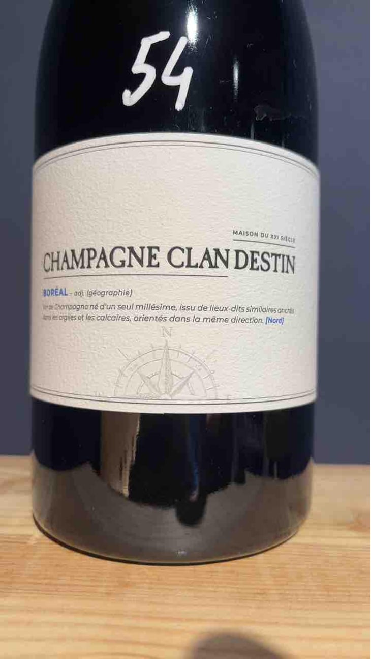 Boréal - Champagne Clandestin - Benoît Doussot -2020