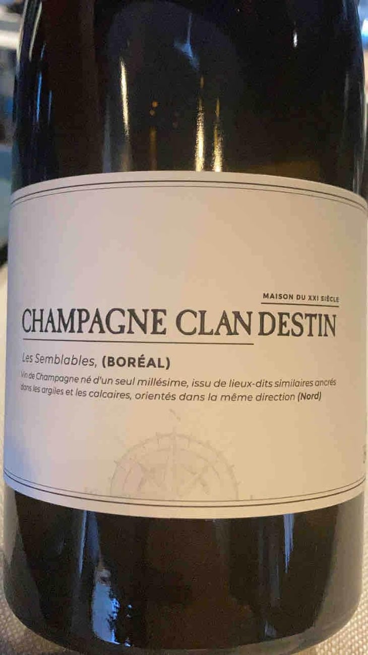 Boréal - Champagne Clandestin - Benoît Doussot -2020