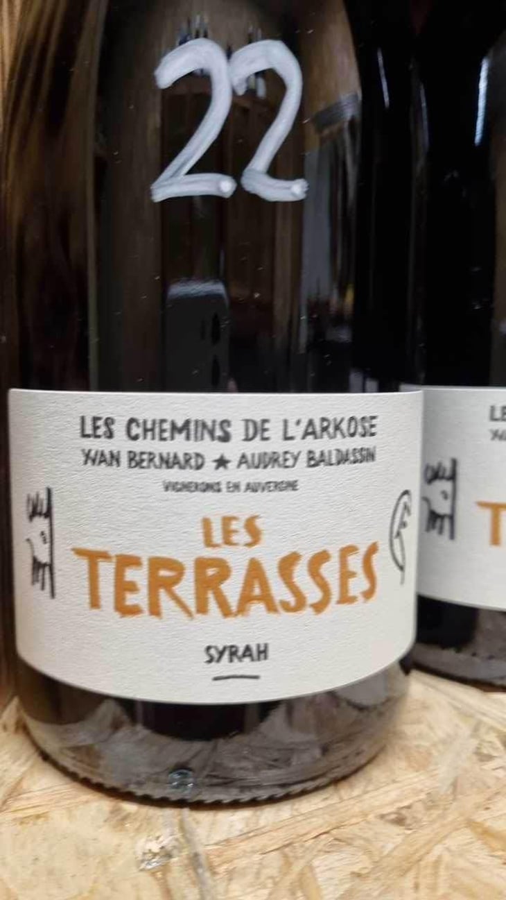 Les Terrasses (Label from 2020) - Les Chemins de l'Arkose - Yvan Bernard & Audrey Baldassin 