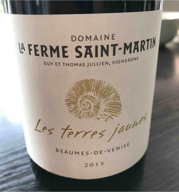 Les Terres Jaunes - La Ferme Saint-Martin - Les Vins de Thomas - Sophie & Thomas Jullien 