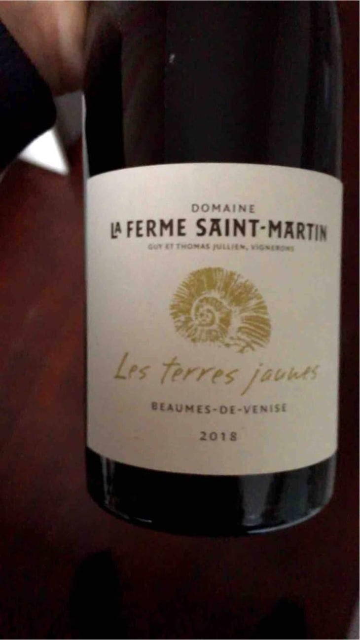 Les Terres Jaunes - La Ferme Saint-Martin - Les Vins de Thomas - Sophie & Thomas Jullien 