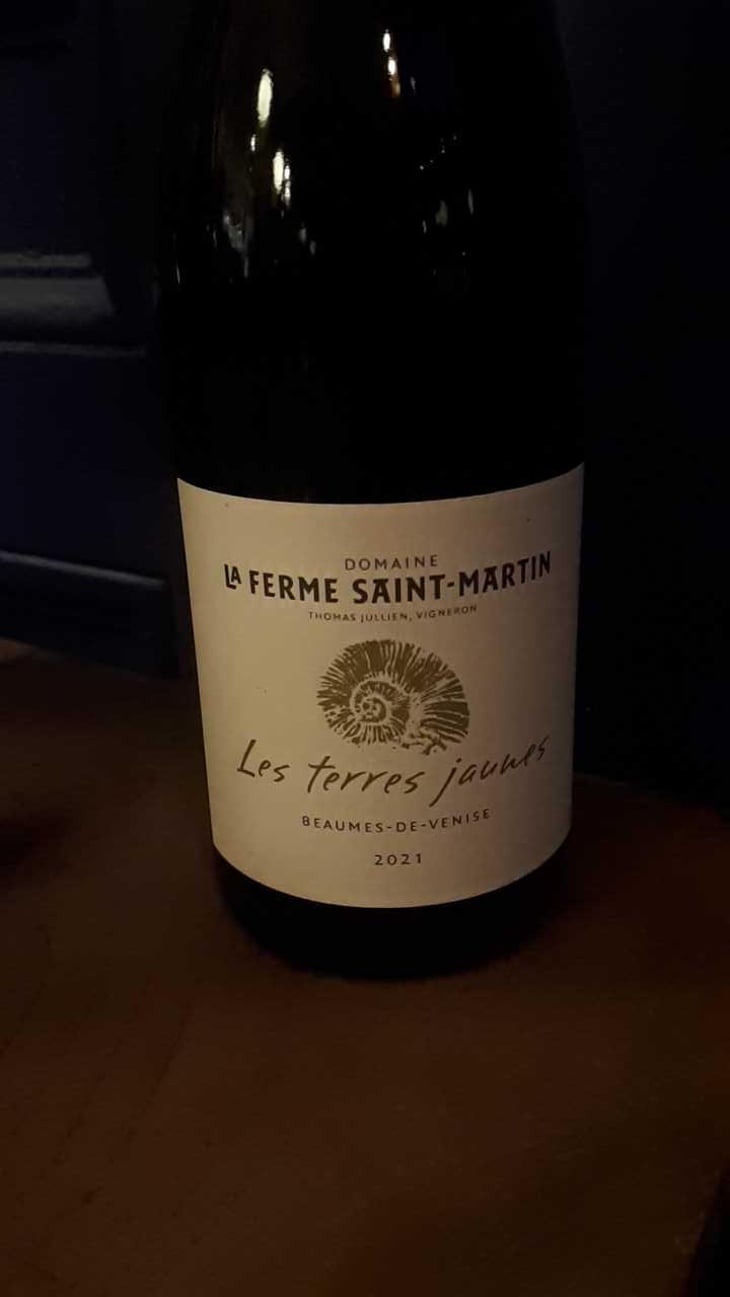 Les Terres Jaunes - La Ferme Saint-Martin - Les Vins de Thomas - Sophie & Thomas Jullien 