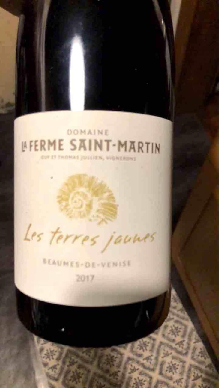 Les Terres Jaunes - La Ferme Saint-Martin - Les Vins de Thomas - Sophie & Thomas Jullien 