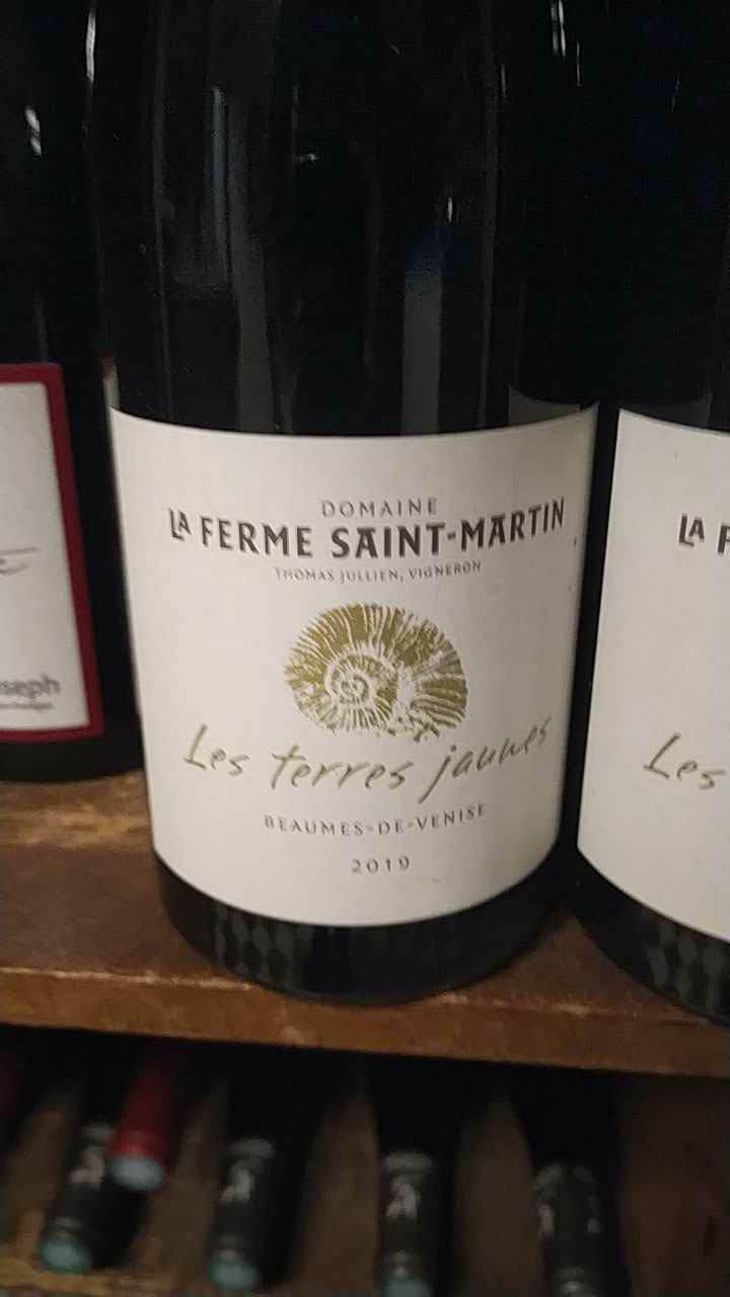Les Terres Jaunes - La Ferme Saint-Martin - Les Vins de Thomas - Sophie & Thomas Jullien 