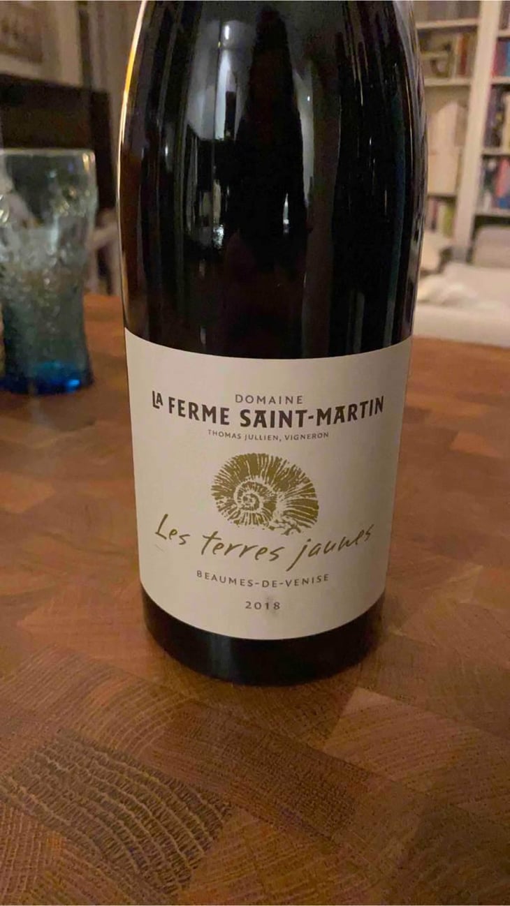 Les Terres Jaunes - La Ferme Saint-Martin - Les Vins de Thomas - Sophie & Thomas Jullien 