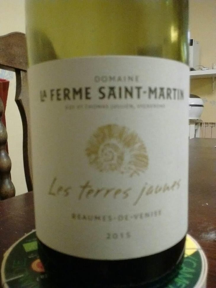 Les Terres Jaunes - La Ferme Saint-Martin - Les Vins de Thomas - Sophie & Thomas Jullien 