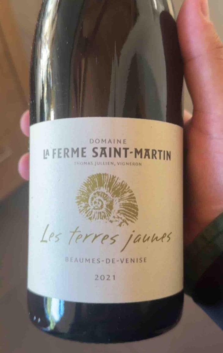 Les Terres Jaunes - La Ferme Saint-Martin - Les Vins de Thomas - Sophie & Thomas Jullien 