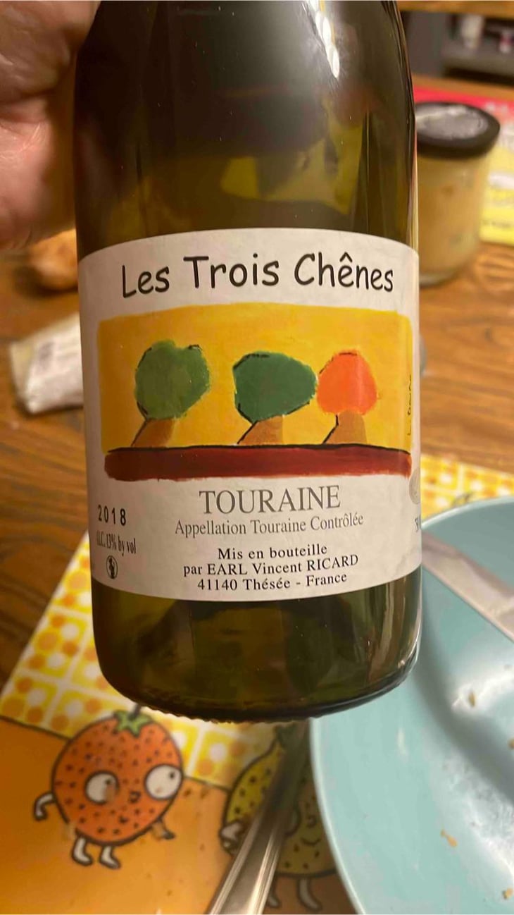 Les Trois Chênes - Domaine Vincent Ricard - Vincent Ricard -2018