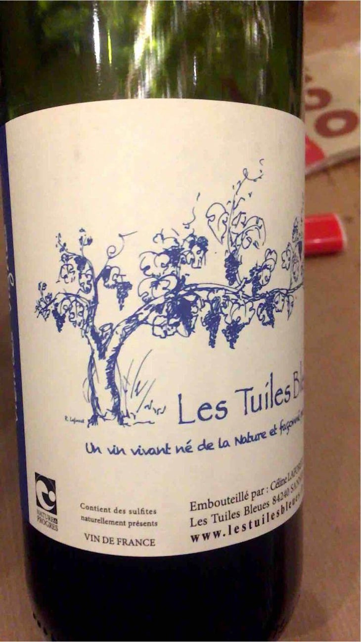 Les Tuiles Bleues Pétillant Blanc - Les Tuiles Bleues - Céline Laforest 