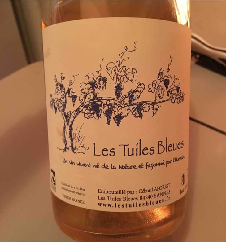 Les Tuiles Bleues Pétillant Blanc - Les Tuiles Bleues - Céline Laforest 