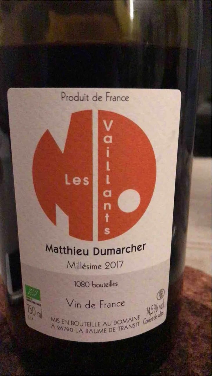 Les Vaillants - Domaine Matthieu Dumarcher - Matthieu Dumarcher 
