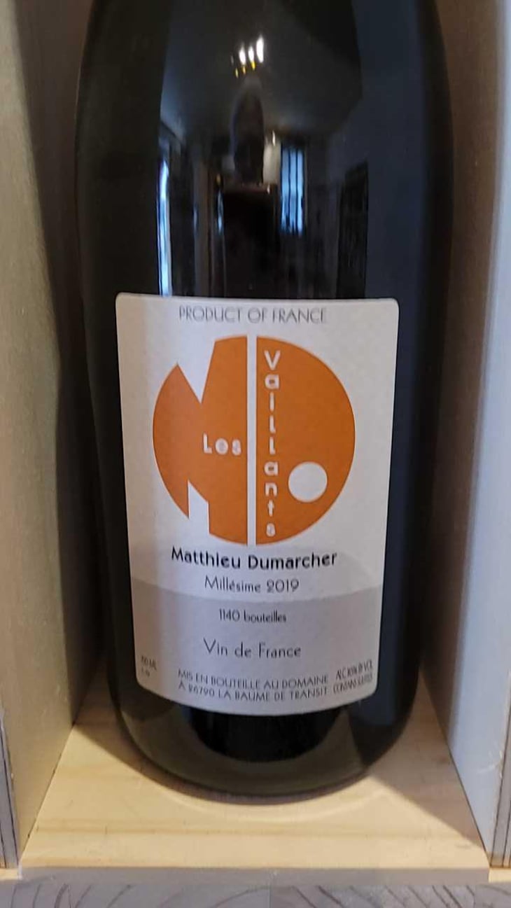 Les Vaillants - Domaine Matthieu Dumarcher - Matthieu Dumarcher 